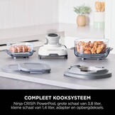Ninja CRISPi Airfryer 3,8L/1,4L Wit - 54% Korting