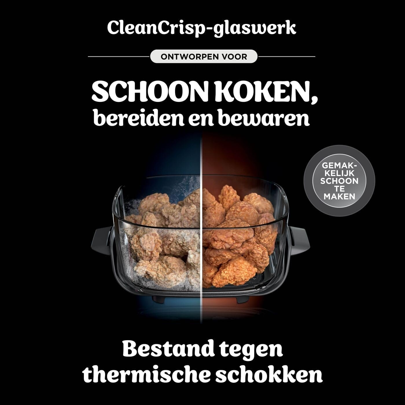 Ninja CRISPi Airfryer 3,8L/1,4L Wit - 54% Korting