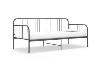 Grijze Slaapbank 90x200cm - 54% Korting!
