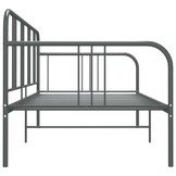 Grijze Slaapbank 90x200cm - 54% Korting!