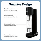 Sodapop Cooper Pro Bruiswatermaker Zwart - 33% Korting