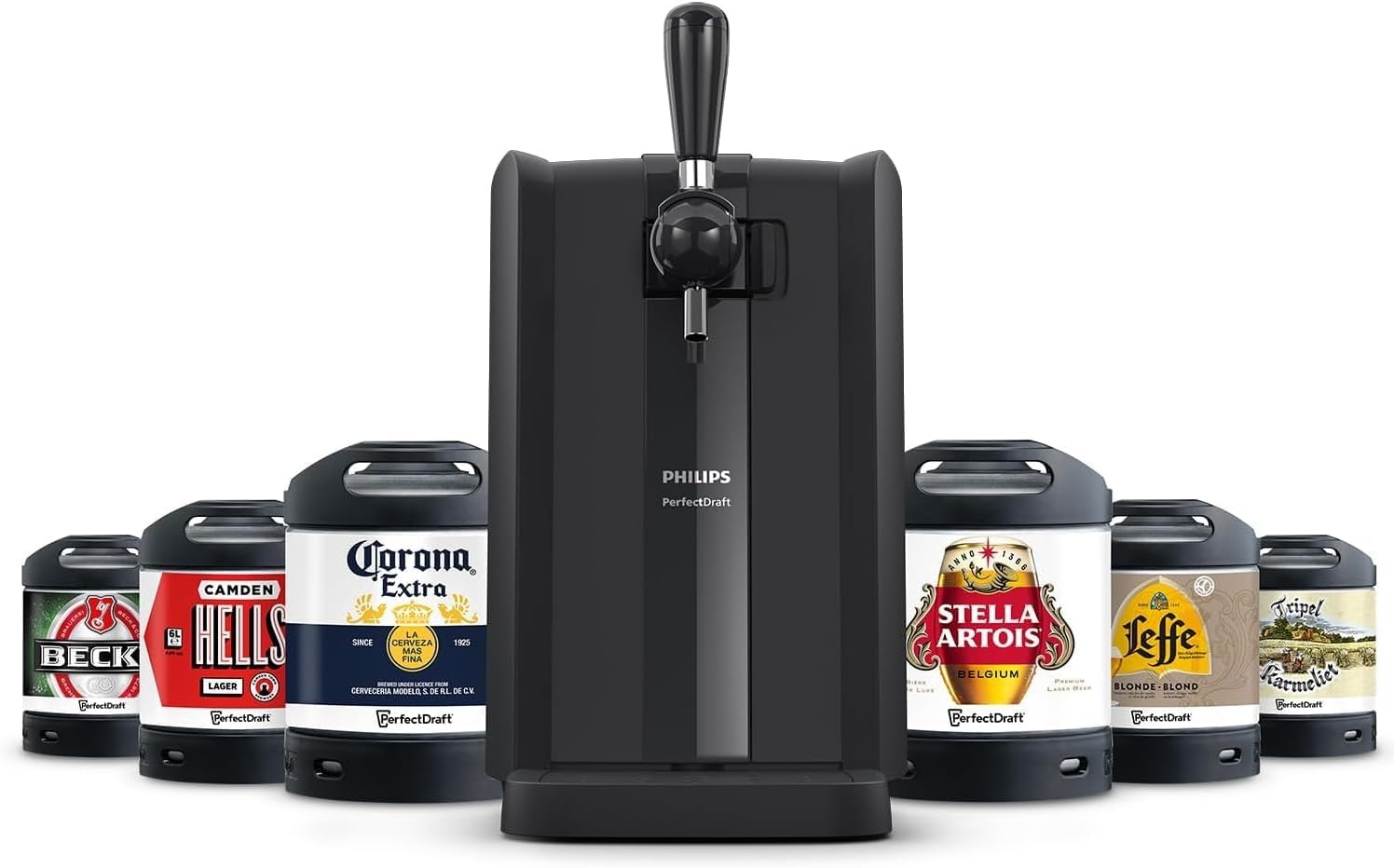 Philips PerfectDraft Thuistap 6L - Zwart (54% Korting)