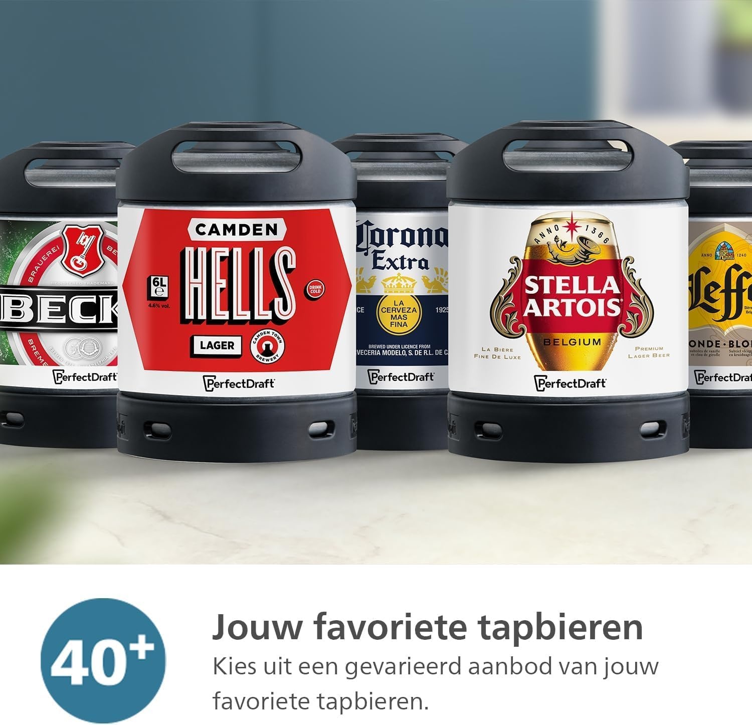 Philips PerfectDraft Thuistap 6L - Zwart (54% Korting)