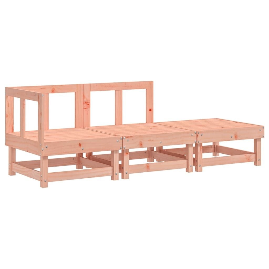 vidaXL Loungeset 3-delig Massief Douglashout (34% Korting)