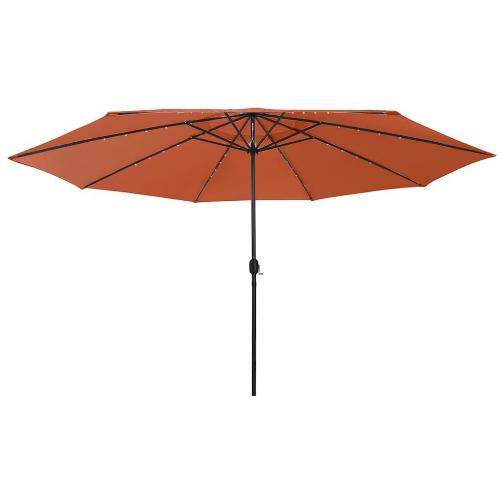 Terracotta Parasol 400cm met LED-verlichting - 54% Korting!