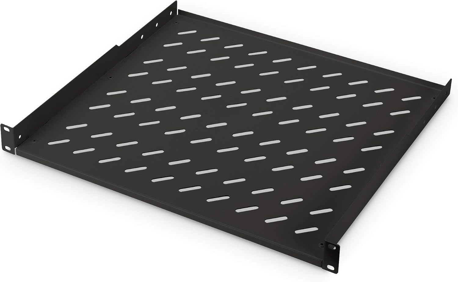 DIGITUS 19-inch Legbord Serverkast - 1U - 25cm Diep - Zwart - 31% Korting