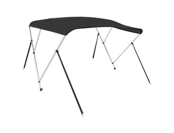 Zwarte Biminitop Boot Tarp 183cm - 35% Korting