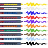 Pelikan Waskrijtjes met Huls 655/10 - 10 Kleuren - Driehoekig en Wateroplosbaar