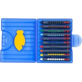 Pelikan Waskrijtjes met Huls 655/10 - 10 Kleuren - Driehoekig en Wateroplosbaar