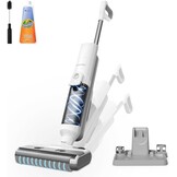 Proscenic F10 Ultra Draadloze Steelstofzuiger en Dweil – Wit – 3-in-1 Nass-Droogreiniger