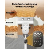 Proscenic F10 Ultra Draadloze Steelstofzuiger en Dweil – Wit – 3-in-1 Nass-Droogreiniger