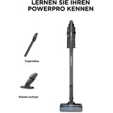 Shark PowerPro Draadloze Steelstofzuiger - Tot 60 Min. Accuduur - Grijs