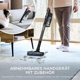 Shark PowerPro Draadloze Steelstofzuiger - Tot 60 Min. Accuduur - Grijs