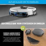 Robotstofzuiger Matrix Plus 2-in-1 met LiDAR navigatie - Wit (35% Korting)