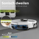 Robotstofzuiger Matrix Plus 2-in-1 met LiDAR navigatie - Wit (35% Korting)