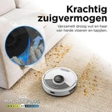 Robotstofzuiger Matrix Plus 2-in-1 met LiDAR navigatie - Wit (35% Korting)