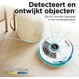 Robotstofzuiger Matrix Plus 2-in-1 met LiDAR navigatie - Wit (35% Korting)