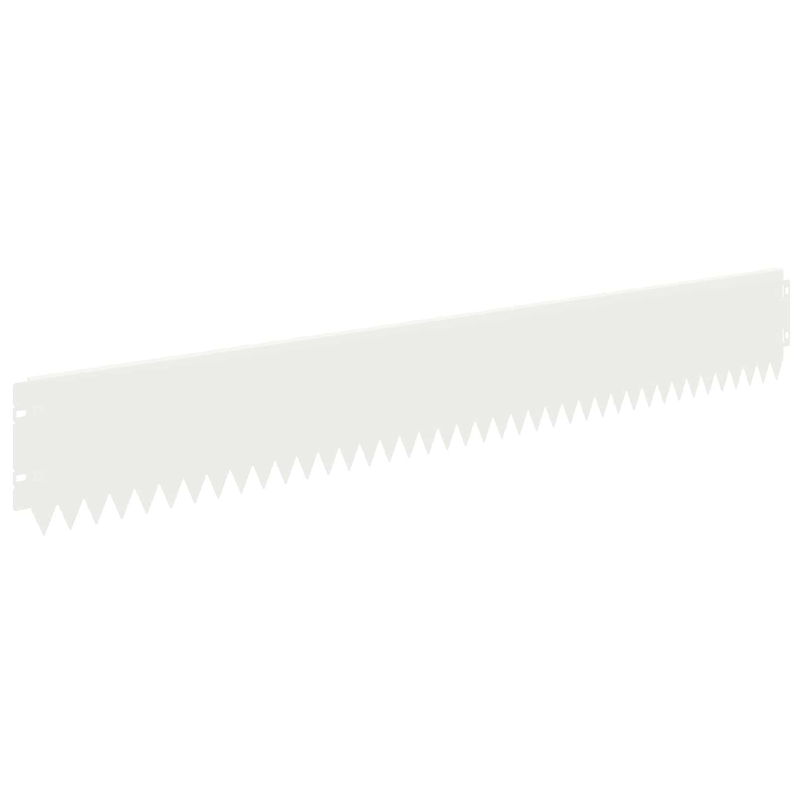 vidaXL Gazonrand Wit (30 stuks) - 54% Korting!