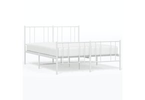 Wit Metaal Bedframe (120x200 cm) - 58% Korting