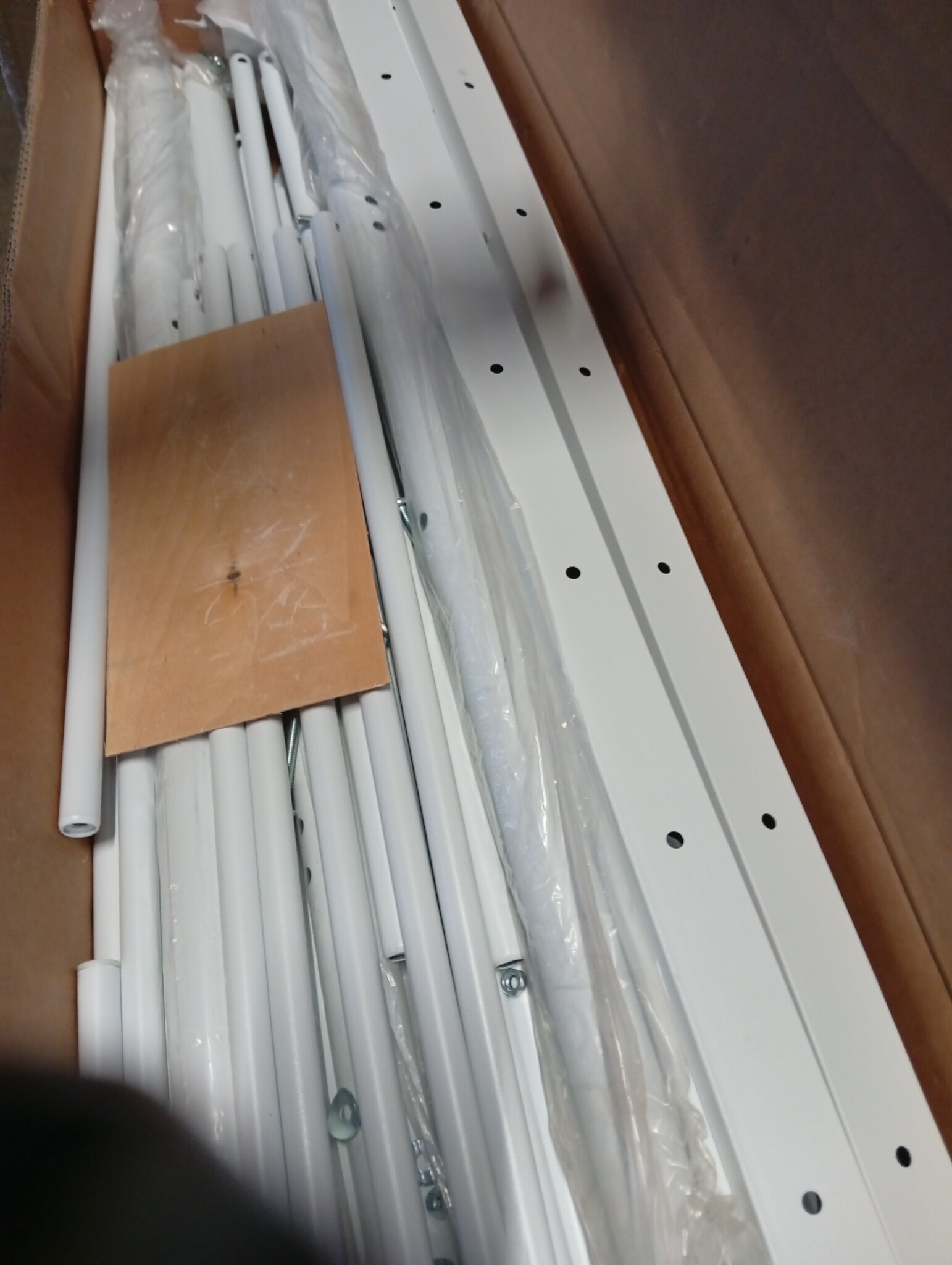 Wit Metalen Bedframe 120x200 cm - 53% Korting