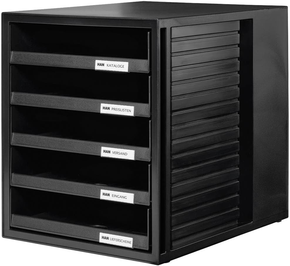Ladebox Lichtgrijs DIN A4, 5 Laden - 51% Korting!