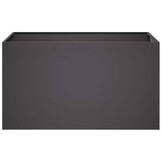 Plantenbakken Set 2x Zwart Staal 100x50x50cm - 54% Korting