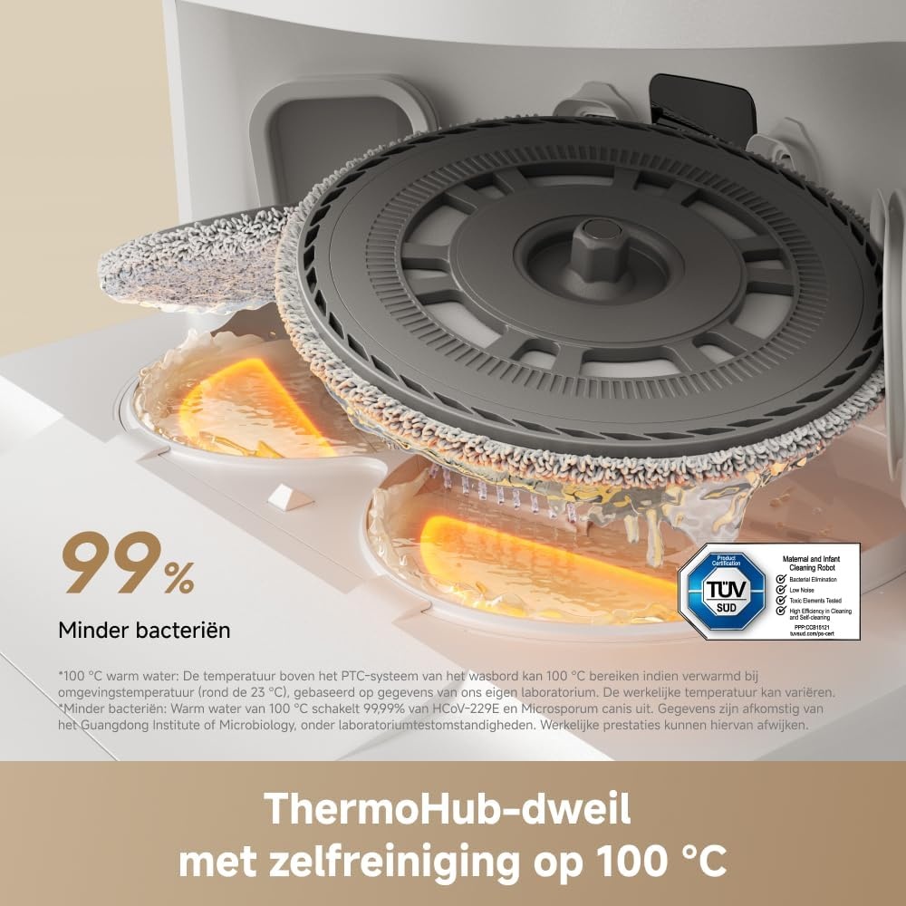 Robotstofzuiger Dreame L50 Ultra AE met Dweilfunctie & Basisstation - 35% Korting