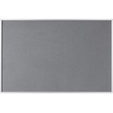 Prikbord Grijs Vilt 90x60 cm met Aluminium Frame - 33% Korting