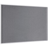 Prikbord Grijs Vilt 90x60 cm met Aluminium Frame - 33% Korting