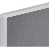 Prikbord Grijs Vilt 90x60 cm met Aluminium Frame - 33% Korting