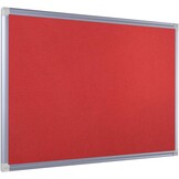 Prikbord Grijs Vilt 90x60 cm met Aluminium Frame - 33% Korting