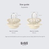 BIBS Supreme Speen 0-6m Siliconen Haze/Blossom 2-pack | 70% Korting