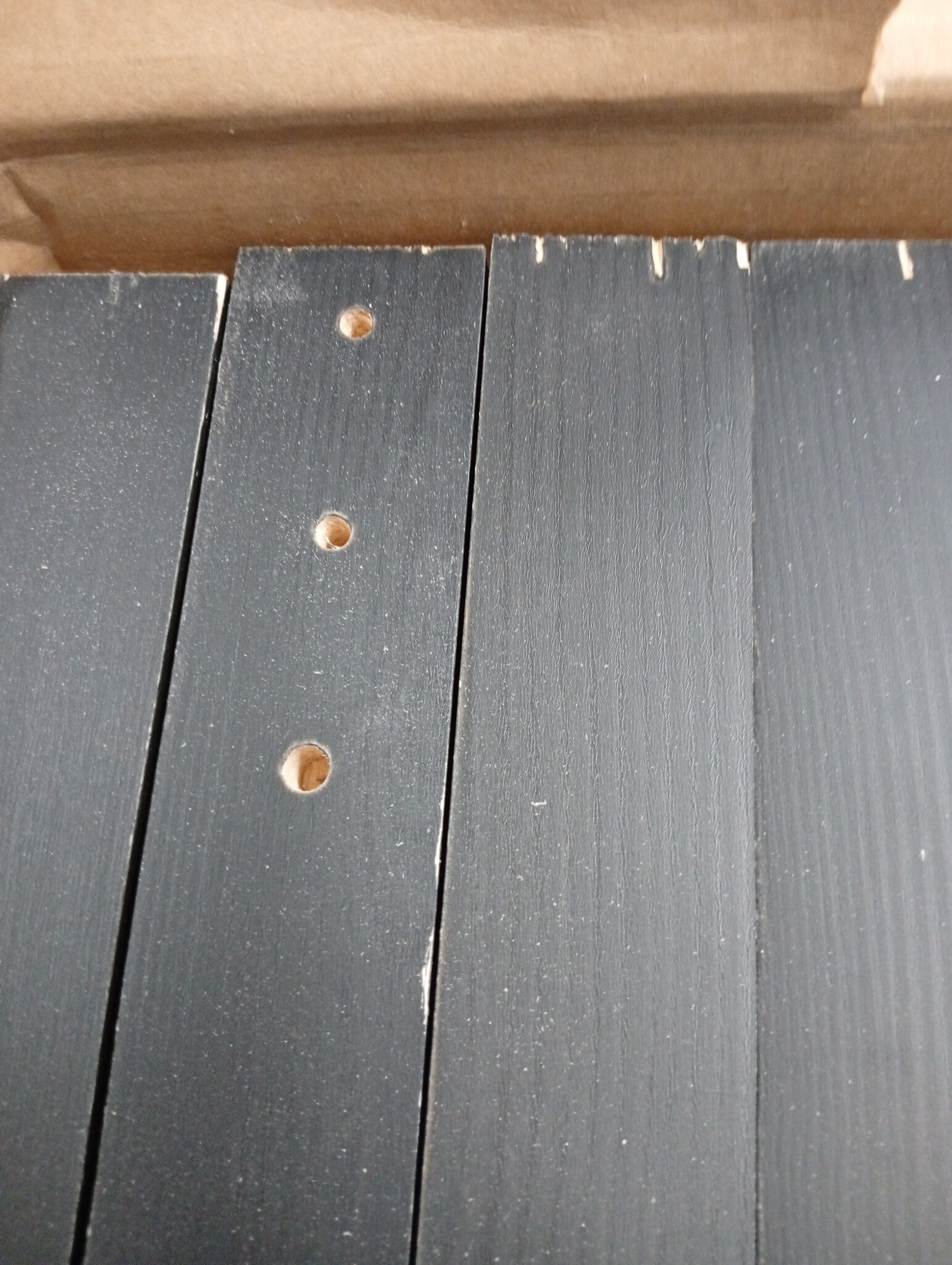 vidaXL Bijzettafels Grenenhout Zwart 50x50x49 cm - 2 stuks met 55% Korting