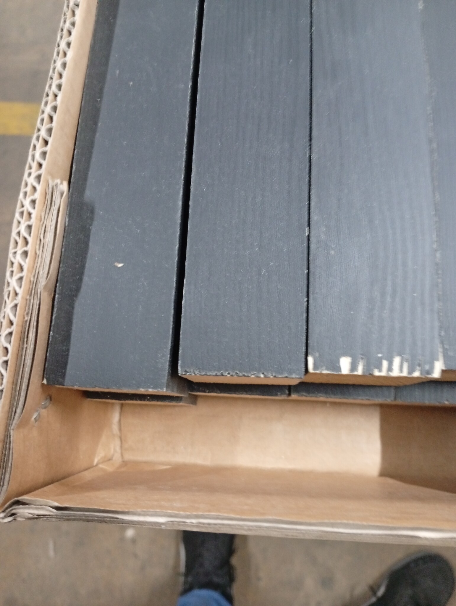 vidaXL Bijzettafels Grenenhout Zwart 50x50x49 cm - 2 stuks met 55% Korting