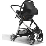 Autostoeladapter voor Baby Jogger City Mini 2, City Elite 2, City Mini GT2 kinderwagens | Compatibel met Maxi-Cosi, Kiddy, BeSafe | Zwart