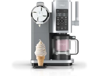 Ninja CREAMi Scoop & Swirl Ijsmachine 13 functies Platinsilber