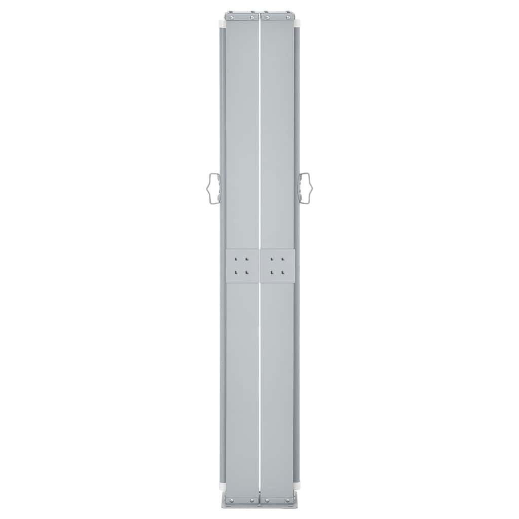 vidaXL Windscherm uittrekbaar 140x600 cm bruin