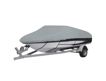 vidaXL Bootzeil 760x350x40 cm grijs