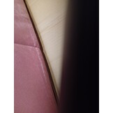 vidaXL Slaapbank 2-zits fluweel roze