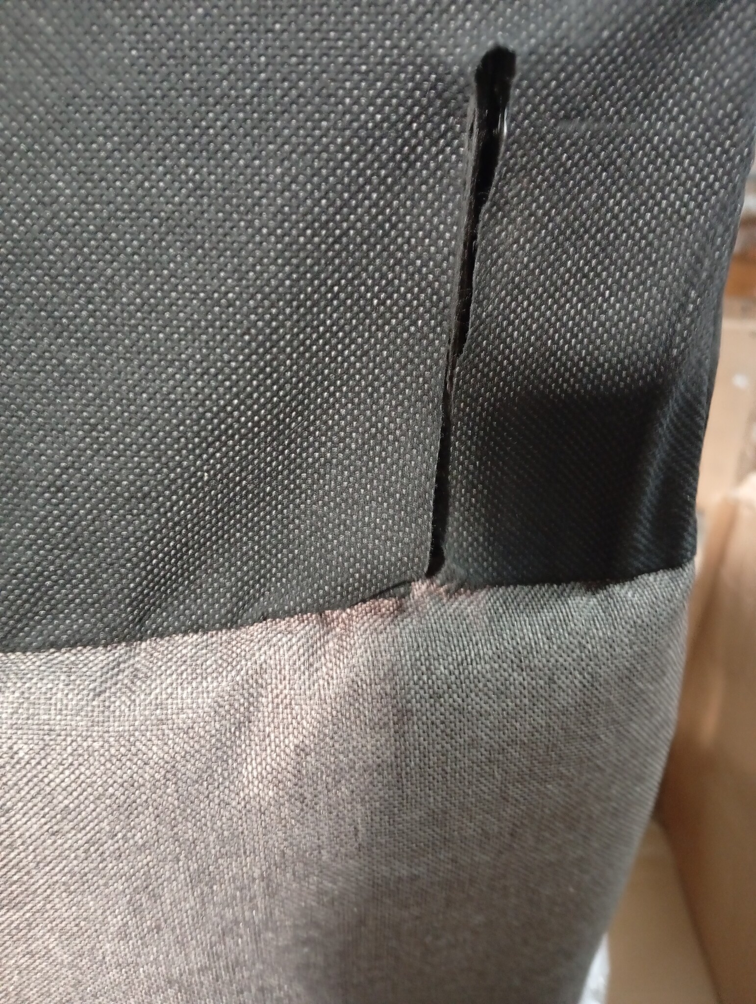 vidaXL Fauteuil verstelbaar stof taupe