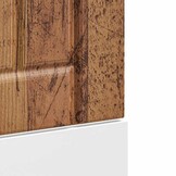 vidaXL Vaatwaspaneel Lucca bewerkt hout oud houtkleurig