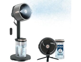 Shark FlexBreeze Pro Mist Snoerloze Binnen- & Buitenventilator, FA300EU