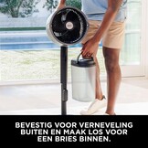 Shark FlexBreeze Pro Mist Snoerloze Binnen- & Buitenventilator, FA300EU