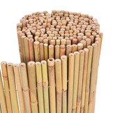 vidaXL Scherm 300x100 cm bamboe