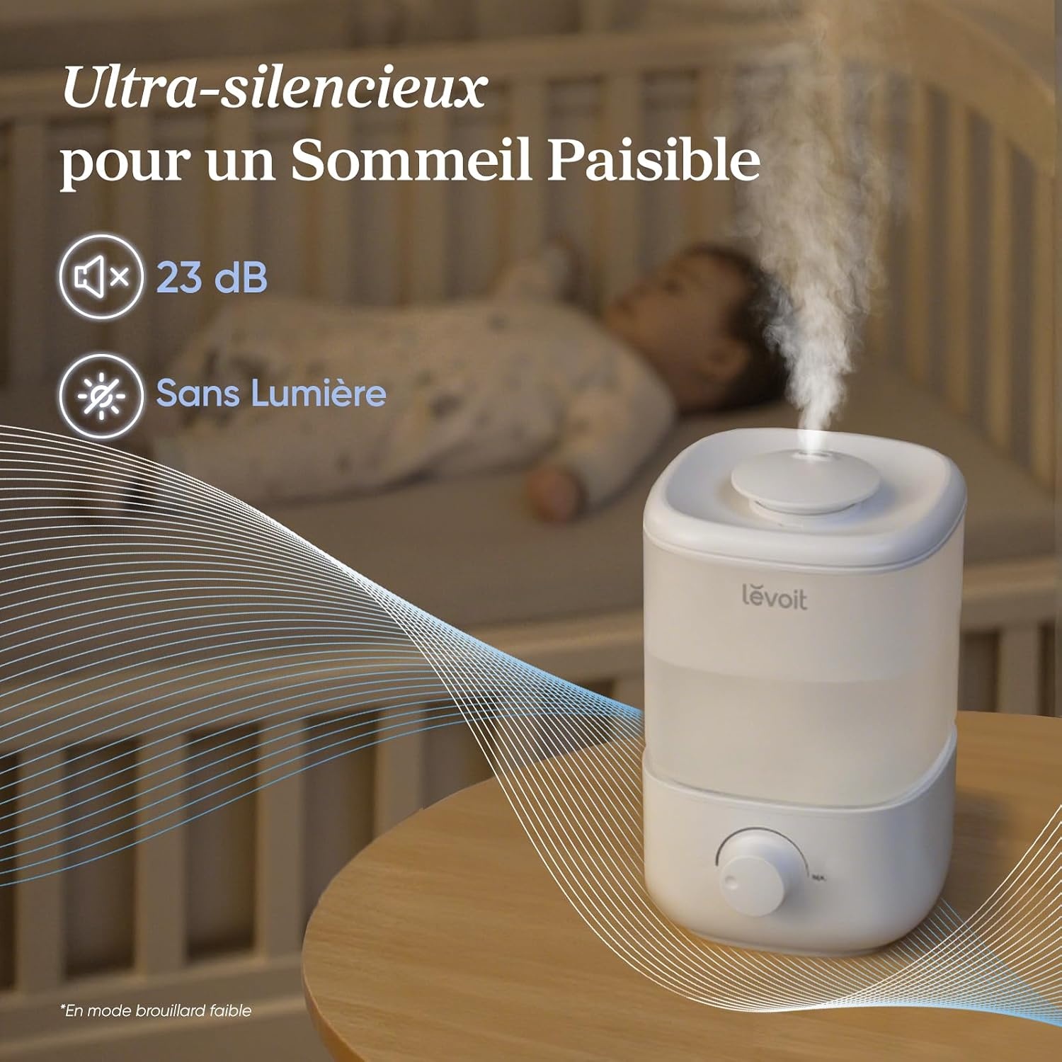 Levoit Classic 160 Luchtbevochtiger - 2,5 Liter - Wit - 23 dB