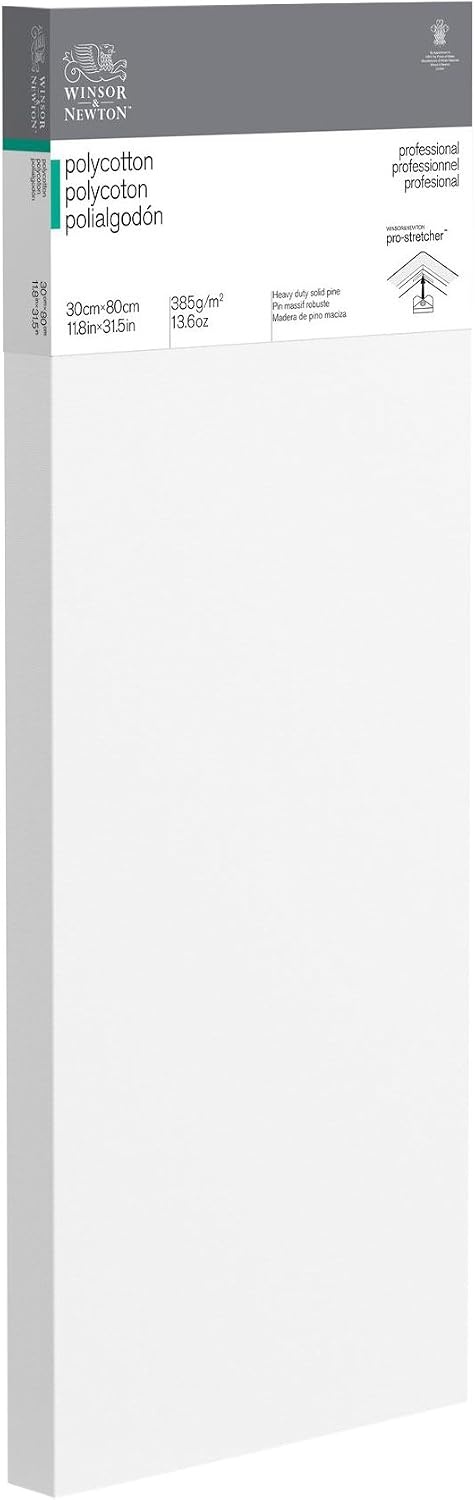 Winsor & Newton 6201147 - spieraam "Classic" 3-voudig geprimed 350 g/m², lijstdikte 35 mm, katoen - Deep Edge - 60 x 60 cm - Maat 60 x 60 cm