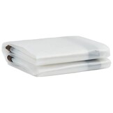 vidaXL Doorzichtig zeildoek met zeilringen 4x5 m polyethyleen