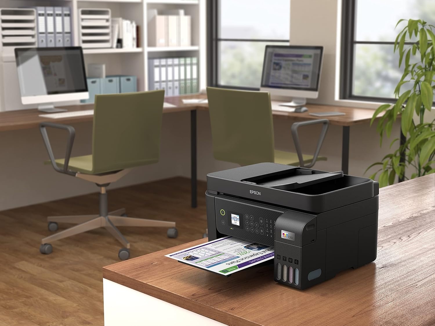Epson EcoTank ET-4800 A4 Multifunctionele Wi-Fi Printer - Zwart