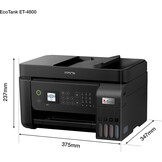 Epson EcoTank ET-4800 A4 Multifunctionele Wi-Fi Printer - Zwart