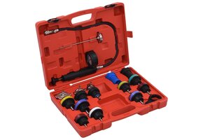Koelsysteem & Radiatordruk Tester Set - 18 Delig (33% Korting)